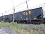 CSX loaded coal car